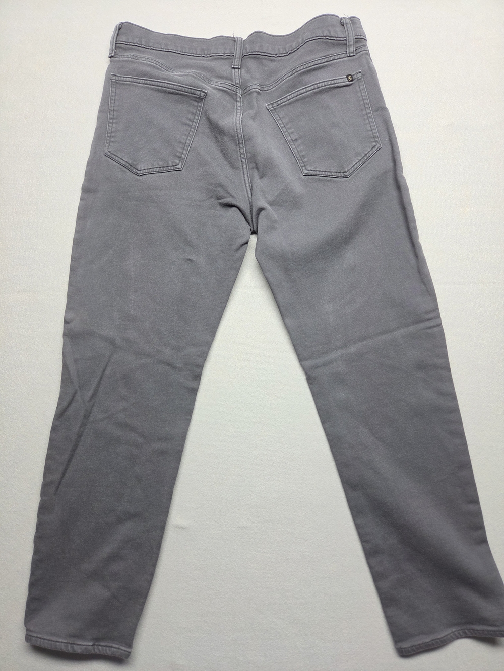 Banana Republic Mens Gray Straight Leg Stretch 5-Pocket Pants 34x30 1620338 - Picture 2 of 9